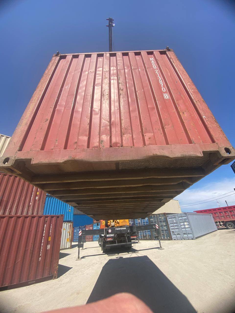 Морской контейнер MAGU2138708